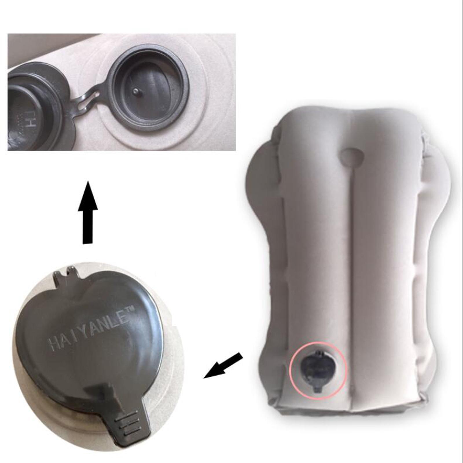4x Travel Pillow Breathable Inflatable Neck Pillow for Office