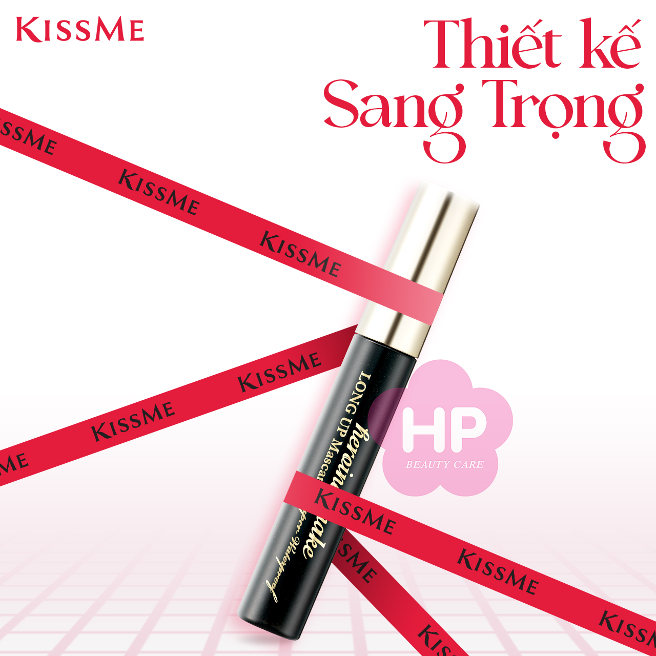 Mascara Nâng Cao Siêu Bền Trong 24h Giúp Nâng Cong Và Làm Dài Mi Tối Đa Màu Đen Tuyền #01 Kissme Heroine Make Long Up Mascara Super WP N 6 G