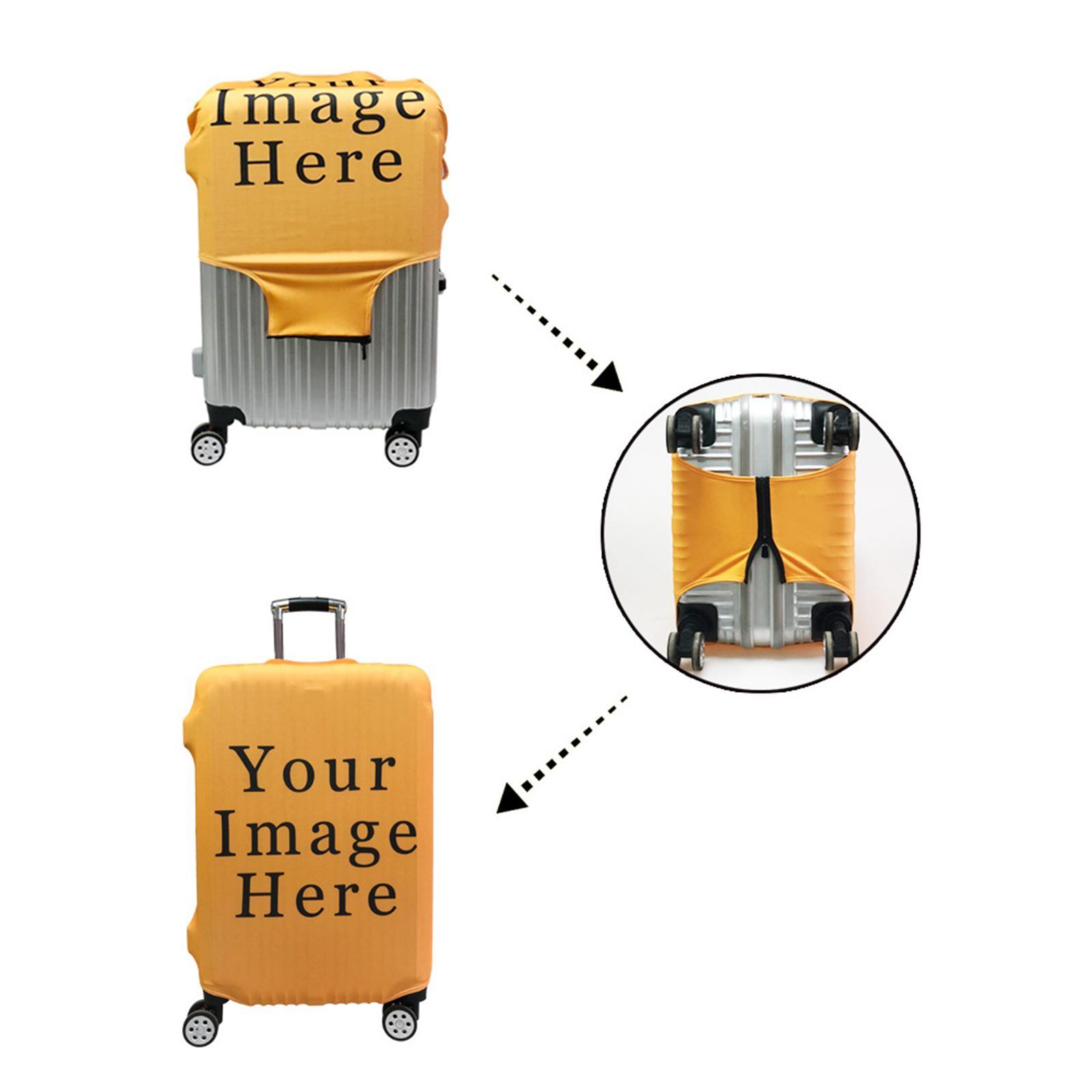 Elastic Luggage Cover Anti Scratch Suitcase Protector for Girls Women Men