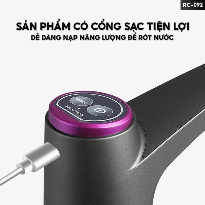 Vòi Bơm Rót Nước Tự Động Để Bàn Máy Rót Nước Lọc Tiện Lợi Đa Năng Cao Cấp Giá Rẻ RC-092