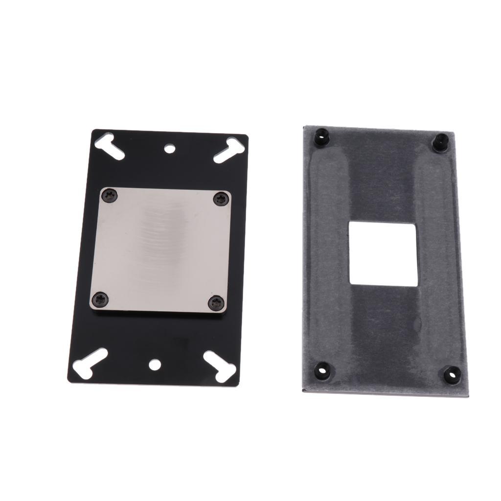 Metal PC CPU Water Cooling Block Copper Base Cool Inner Channel