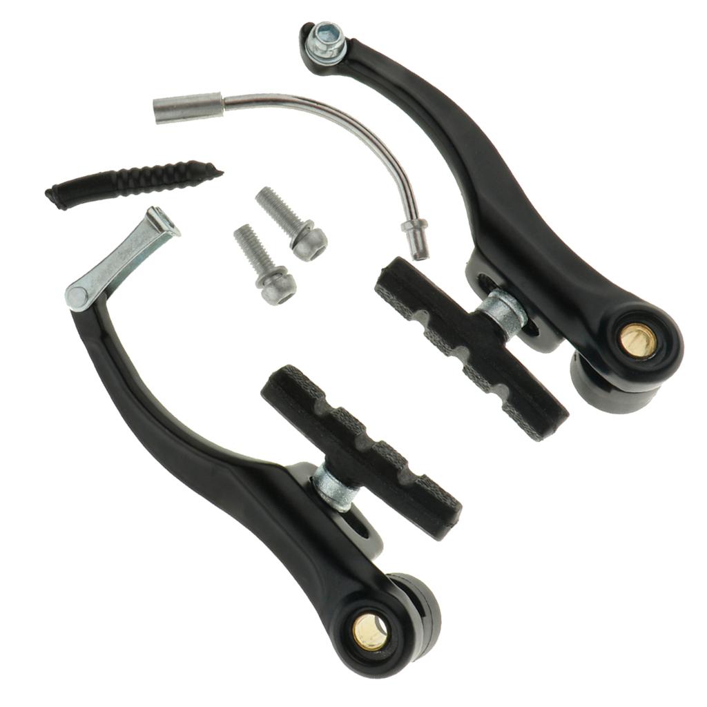 2Pc Linear Pull Front and Rear Bicycle Brakes for MTB Bike