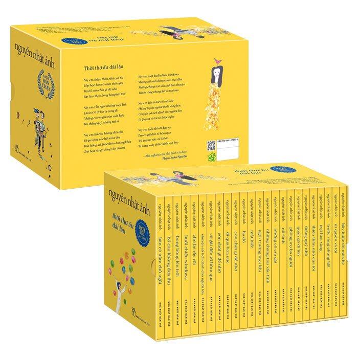 Boxset 24 Cuốn - Thời Thơ Ấu Dài Lâu - Nguyễn Nhật Ánh - Bản Quyền