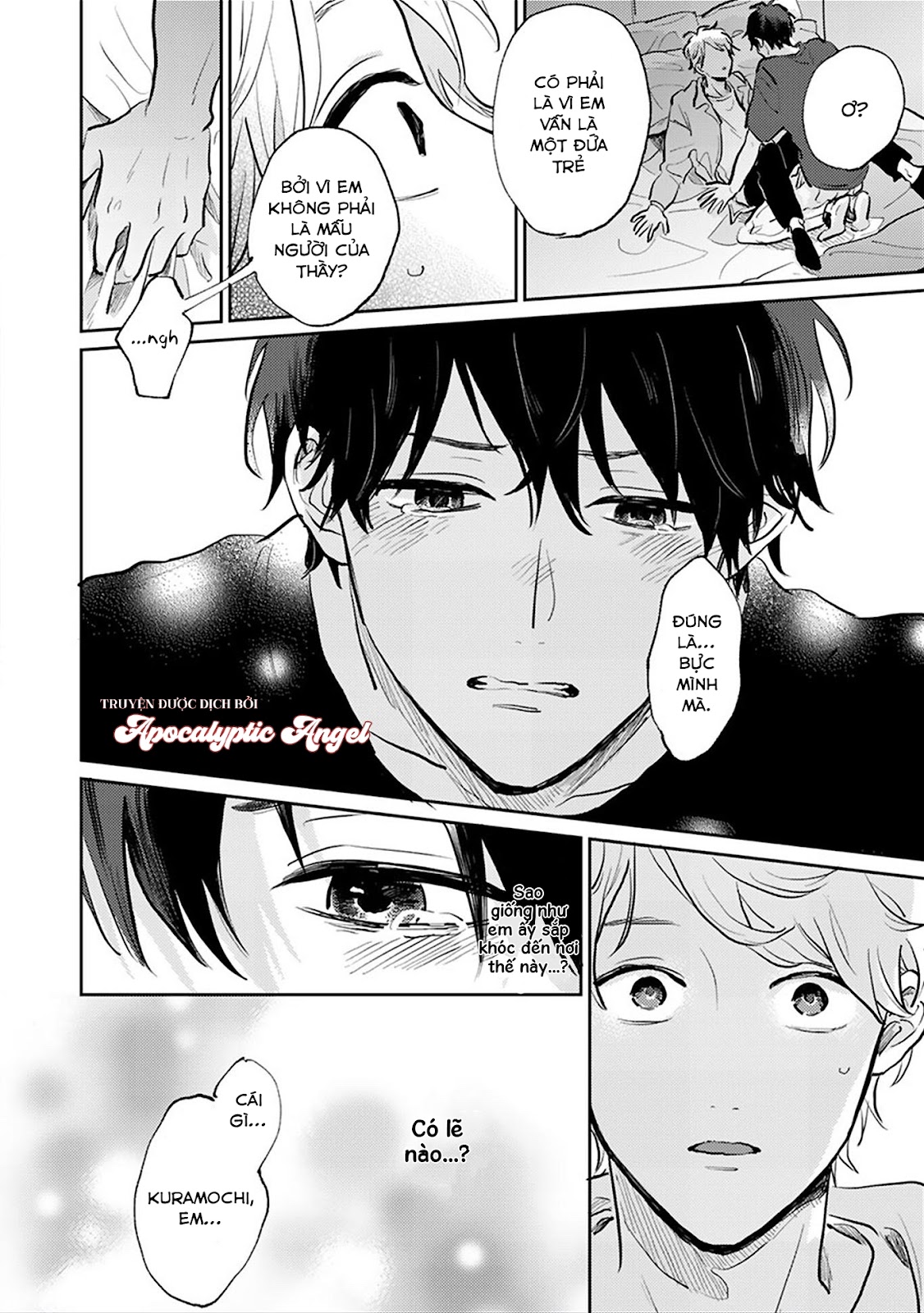 người thầy dối trá và cậu bé tự sát chapter 3 31