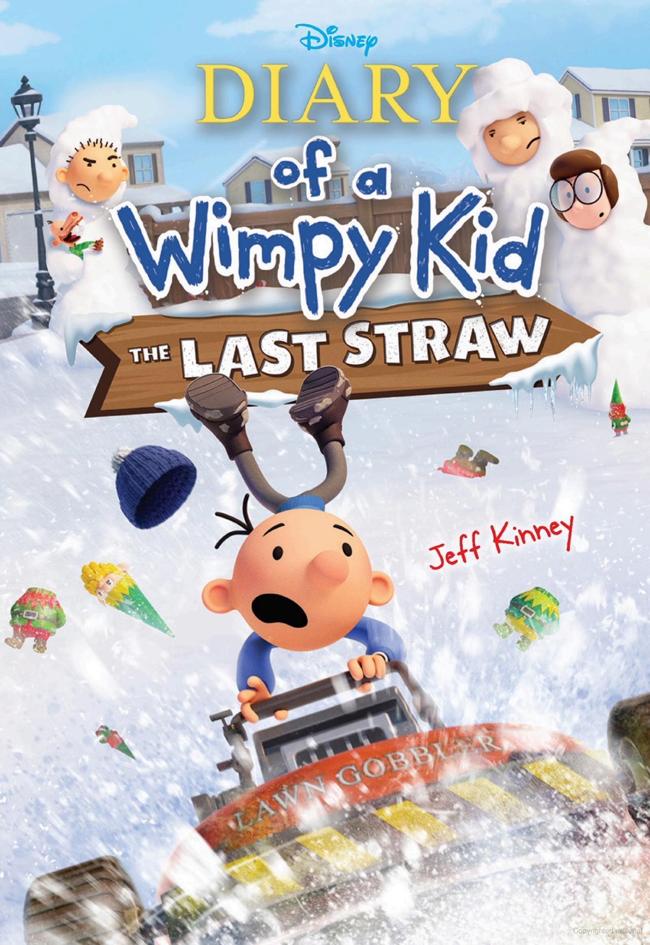 Sách ngoại văn: Diary Of A Wimpy Kid - The Last Straw (Book 3) - Special Disney
