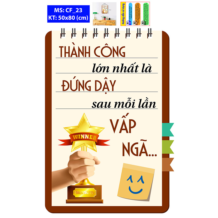Decal trang trí quán số 23