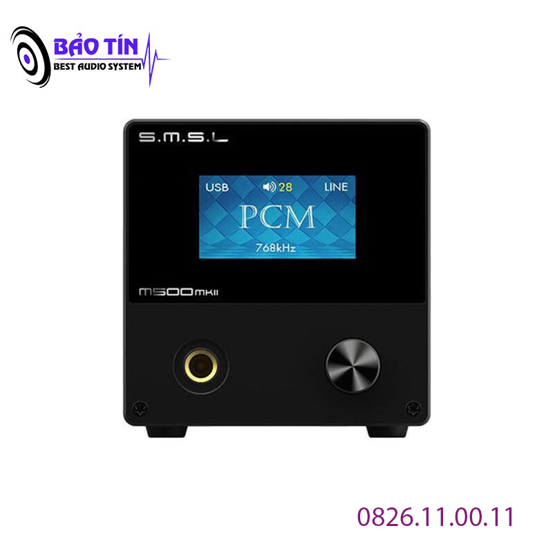 [Ảnh thật] [Chính hãng] DAC SMSL M500MKII – 32 Bit / 768kHz/DSD 512 Chất Âm Tinh Tế Tặng Dây Quang Audioquest