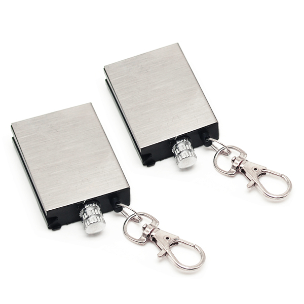 Bộ 2 hộp quẹt diêm xăng V.2 - Màu Bạc