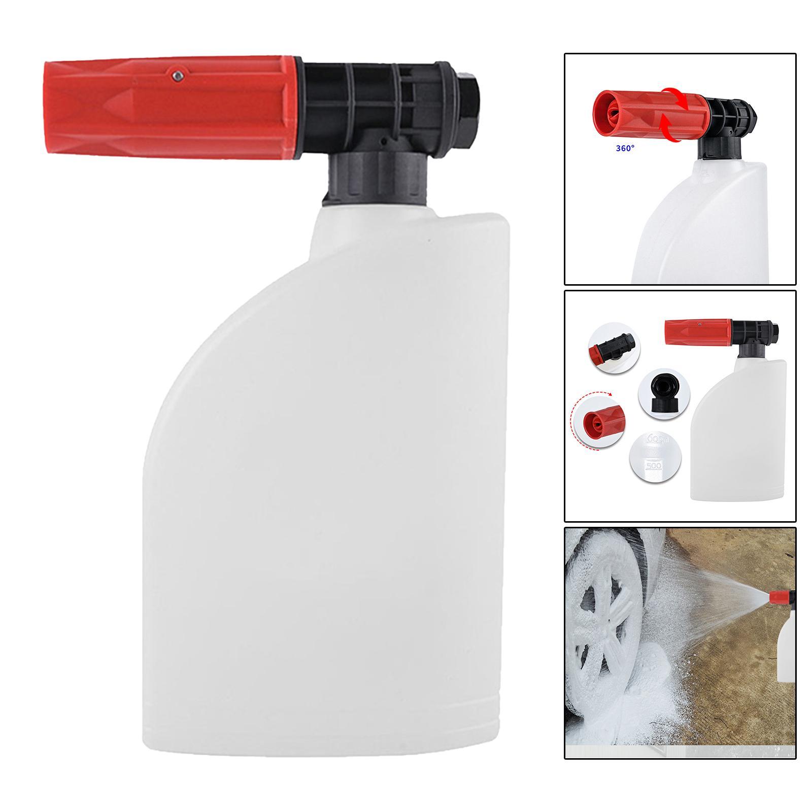 Car Wash Sprayer 0.6L Foam Sprayer Manual for Lawn Car washing Cleaning