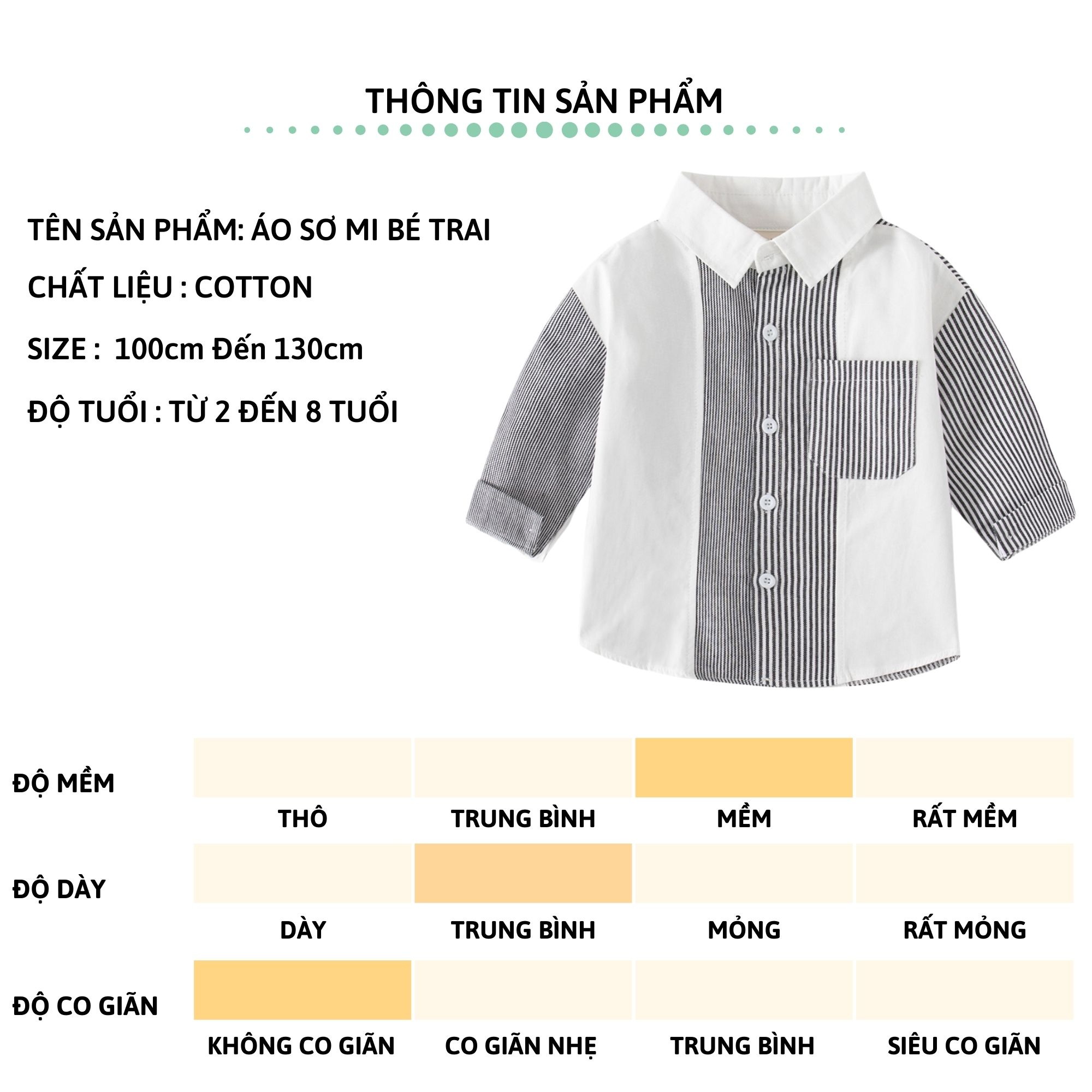 Áo sơ mi bé trai dài tay 27Kids áo cổ bẻ đơn sắc hiện đại đi học nam cho trẻ từ 2-8 tuổi BLSH2