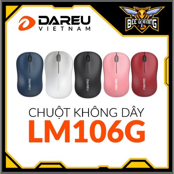 Chuột không dây chính hãng Dareu - LM106G (Wireless 2.4Ghz