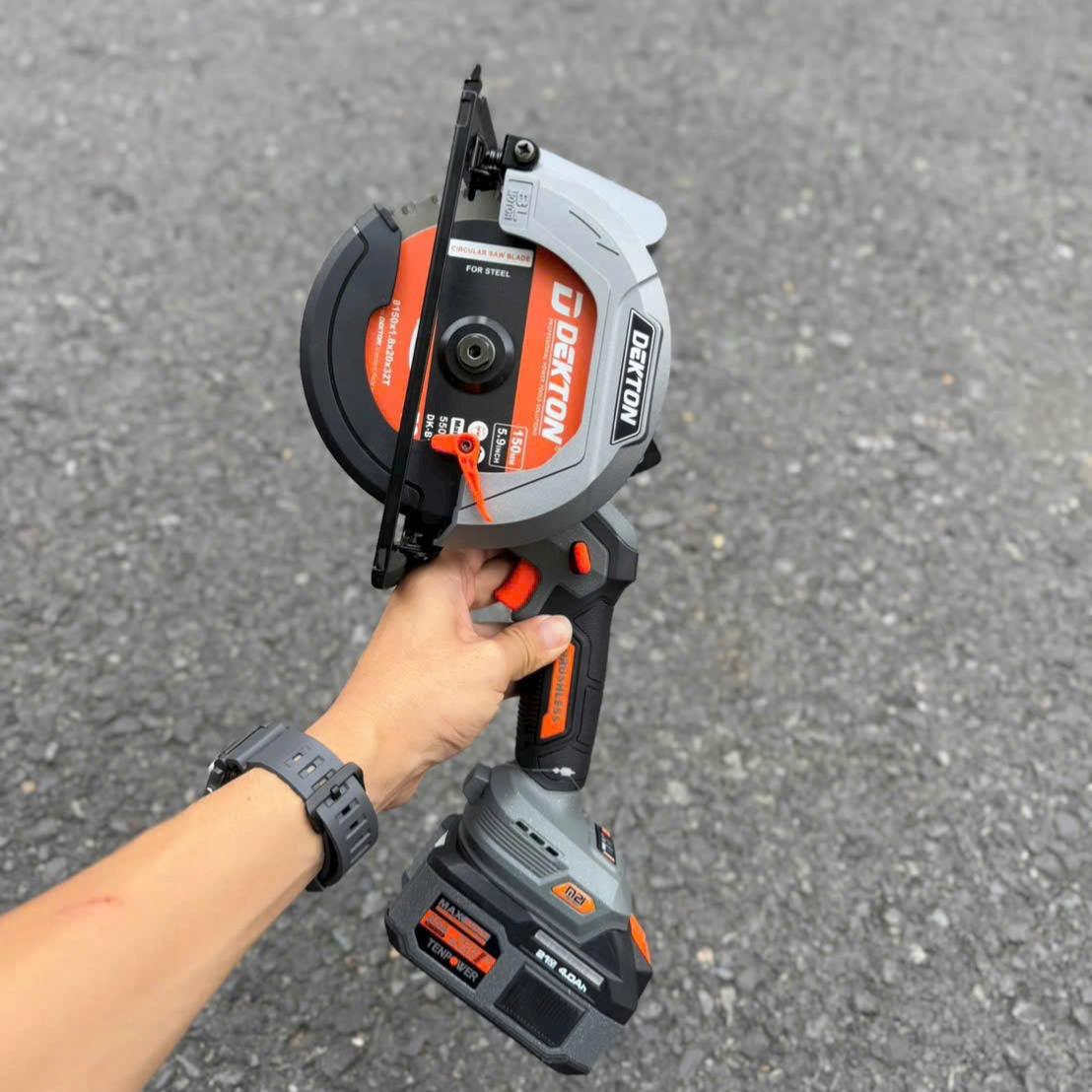 THÂN MÁY CƯA ĐA NĂNG PIN 21V BRUSHLESS (3 TỐC ĐỘ) LƯỠI 150MM M21-CS150PRO DEKTON - HÀNG CHÍNH HÃNG