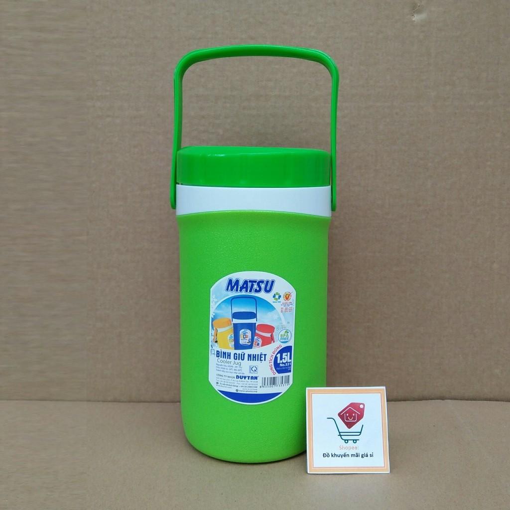 BÌNH GIỮ NHIỆT MATSU 1.5 LIT CÓ QUAI XÁCH tiện dụng