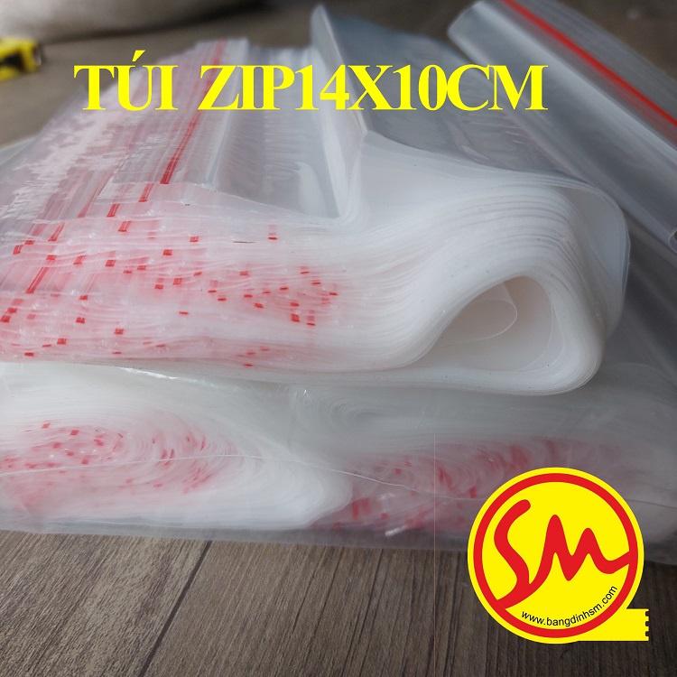 TÚI ZIP trong, TÚI ZIP chỉ đỏ GIÁ RẺ SIZE 14x10cm để ĐÓNG GÓI SẢN PHẨM một cách DỄ DÀNG