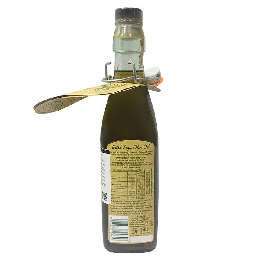 Dầu Olive Grezzo Costa D'Oro 500ml