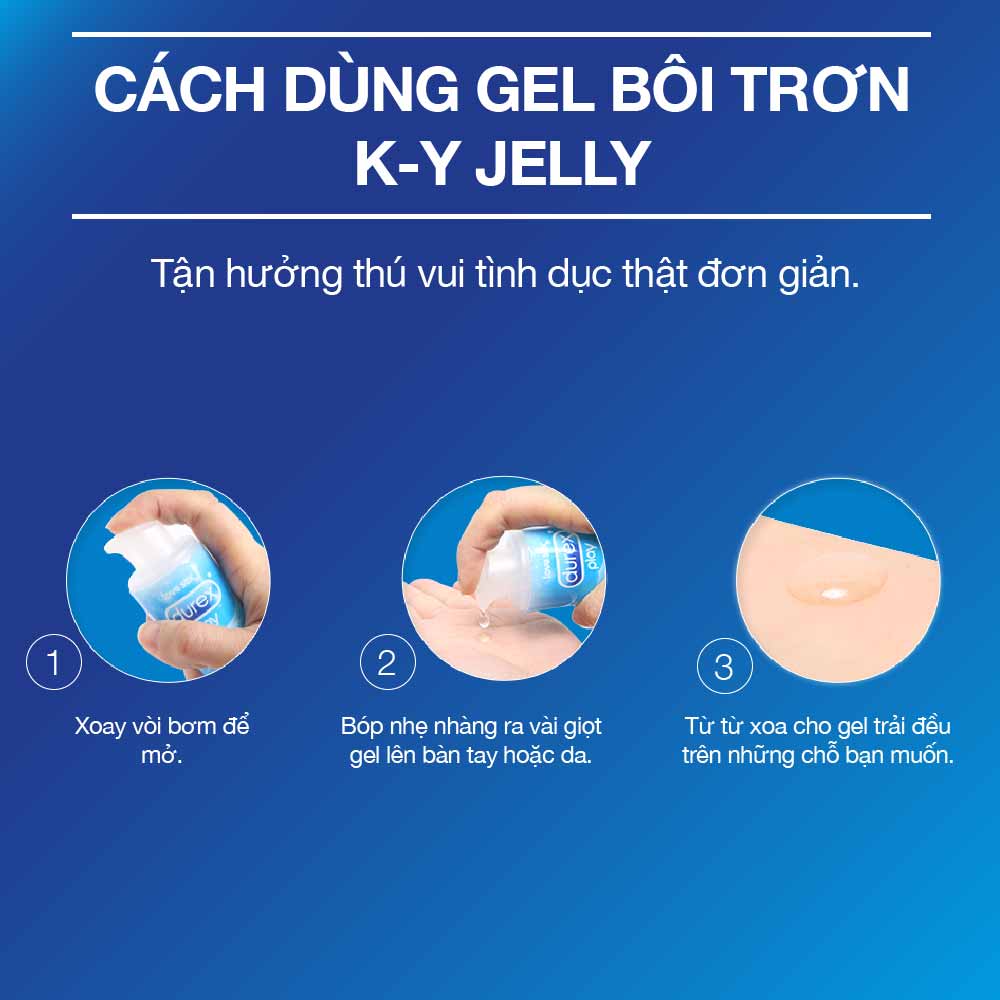 Gel bôi trơn Durex K-Y Jelly 50g - KY Jelly