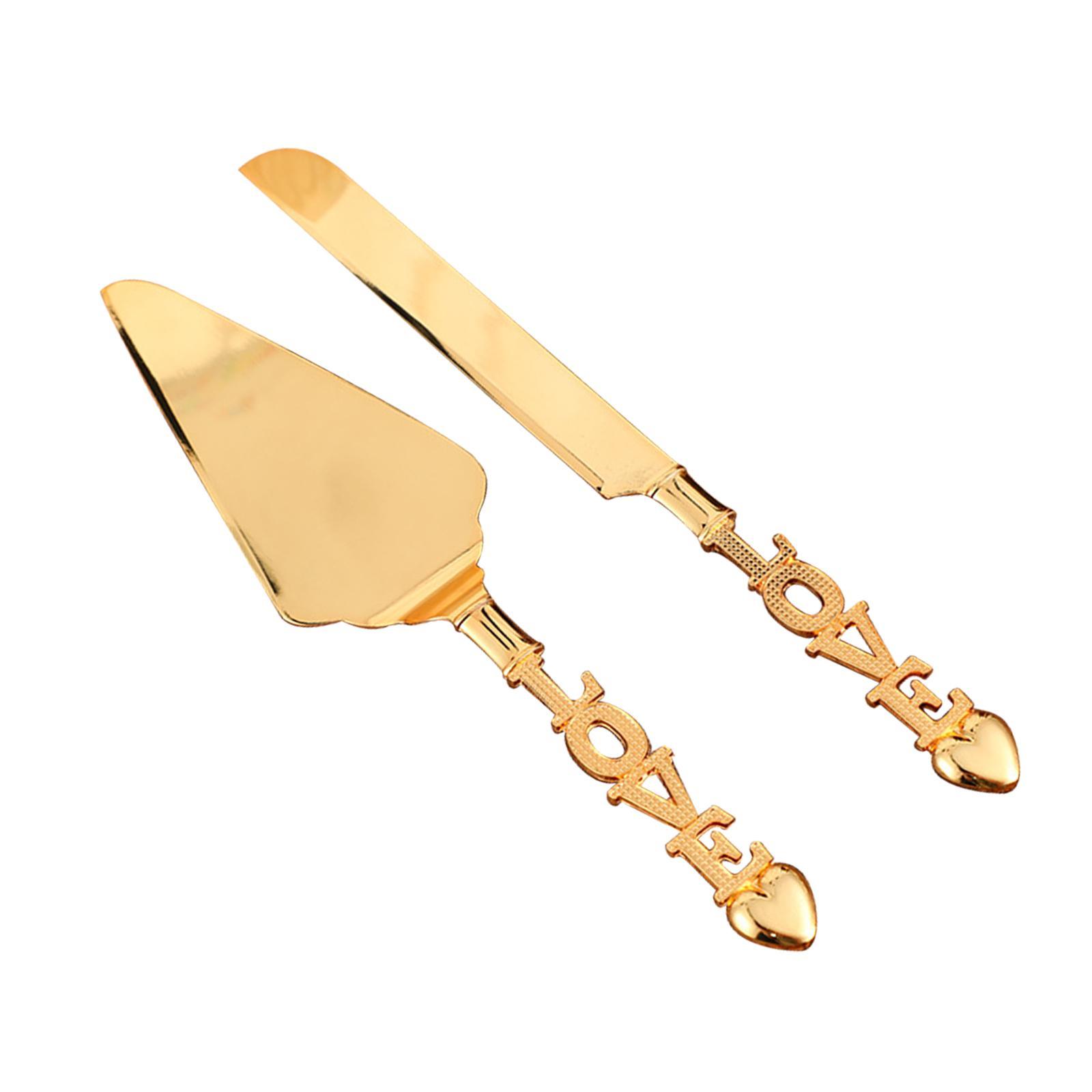 Cake Serving Set Spatula Baking Tool Cake Cutting Set for Wedding Supplies