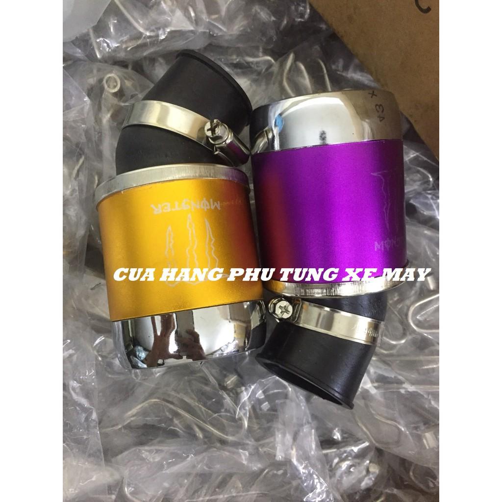 Pô e tăng tốc hình Cánh quạt dành cho xe Dream/ Wave/ Cup