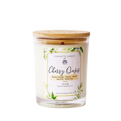 Nến thơm tinh dầu Chouette Candle Cherry Oasis