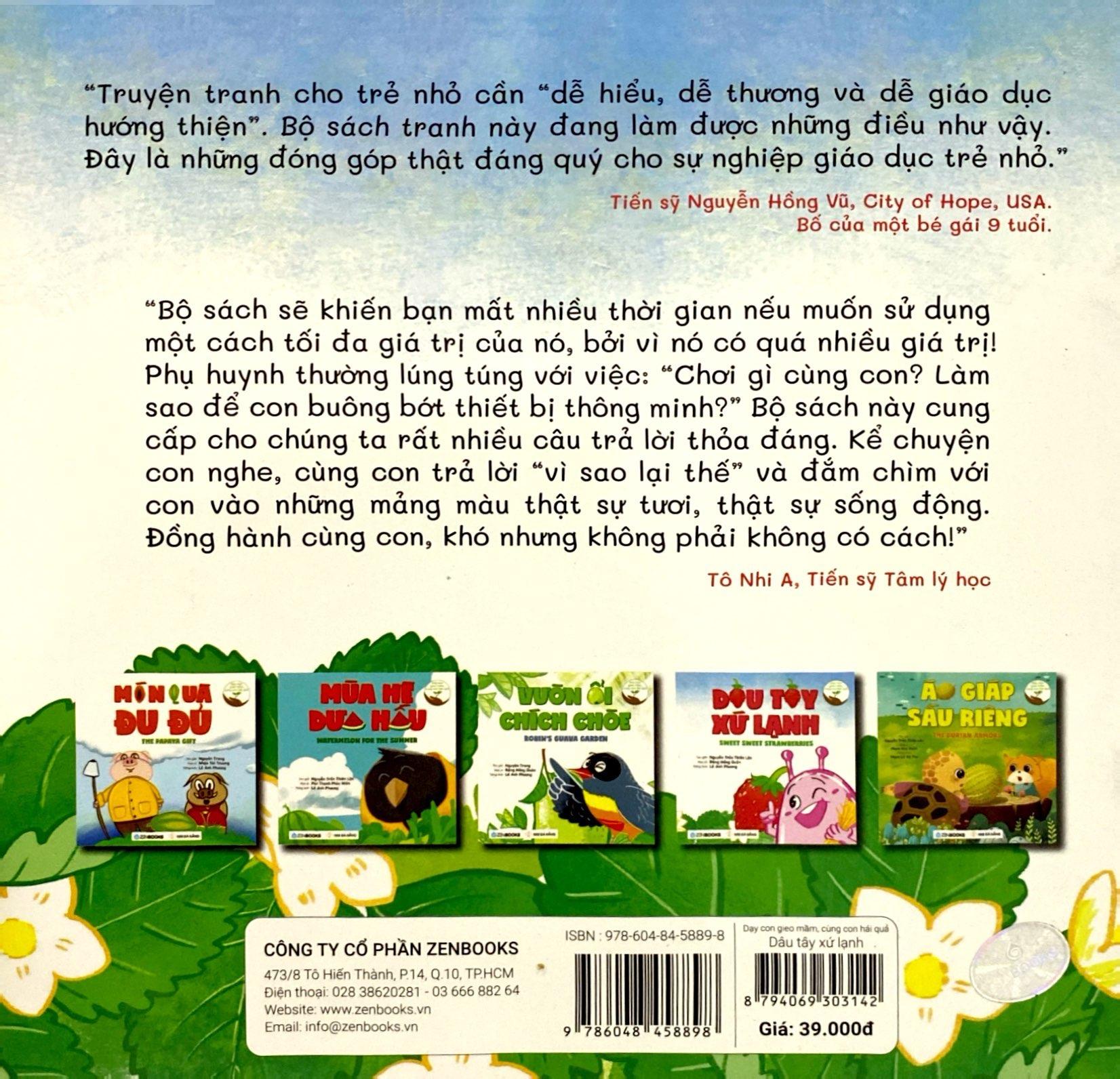 Dâu Tây Xứ Lạnh (Dạy Con Gieo Mầm, Cùng Con Hái Quả)