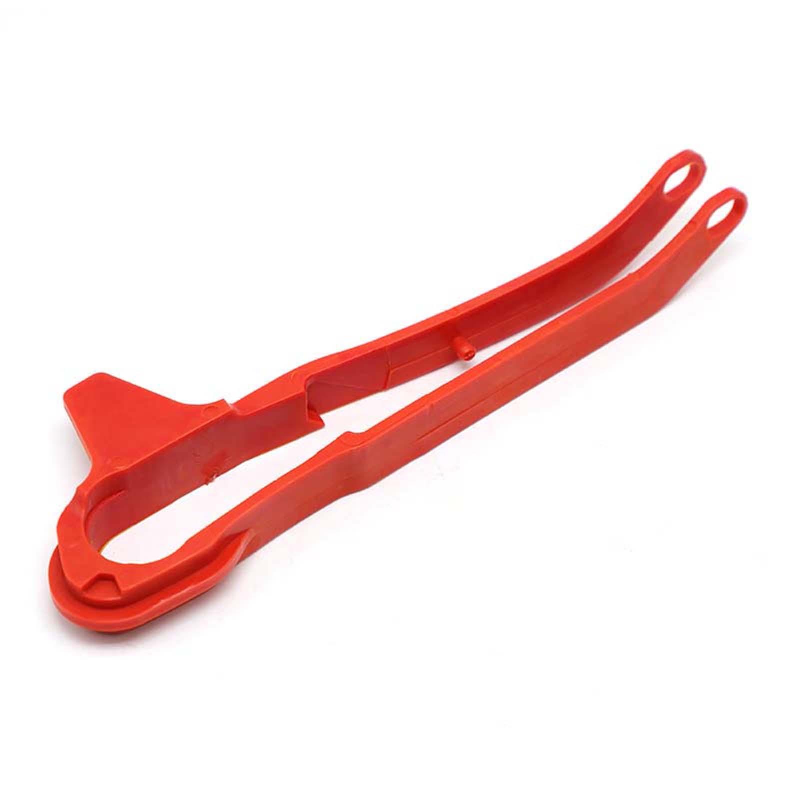 Chain Slider Guard Durable ABS Red  Protection for Motorcycle