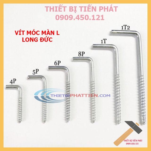 Hộp 10 Vít Móc Màn Chữ L Full Size 4P, 5P, 6P, 8P, 10P, 12 Phân
