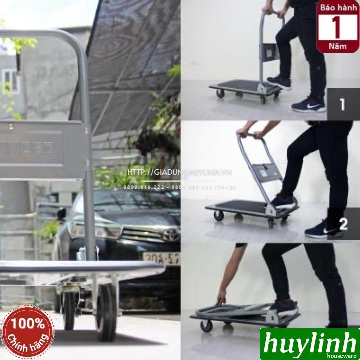 Xe đẩy hàng sàn thép Advindeq TL-170 - Tải trọng 150kg - Chính hãng