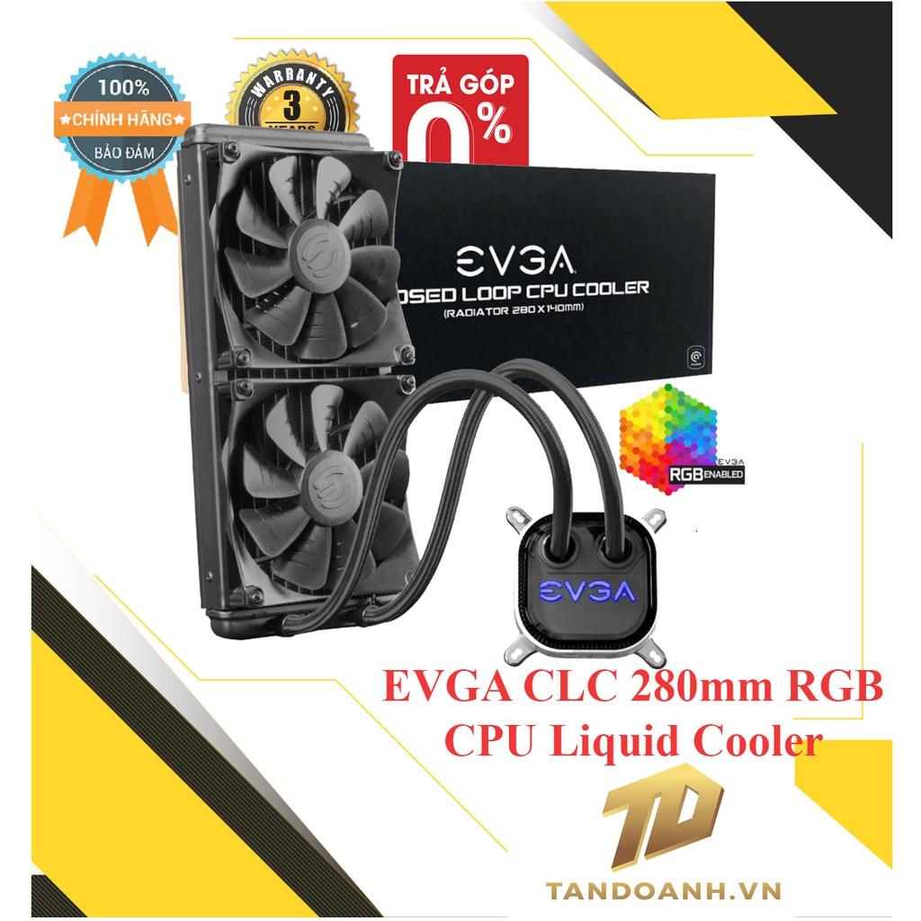 Tản nhiệt nước EVGA CLC 280mm All-In-One - 2x FX13 140mm PWM Fans- HÀNG CHÍNH HÃNG
