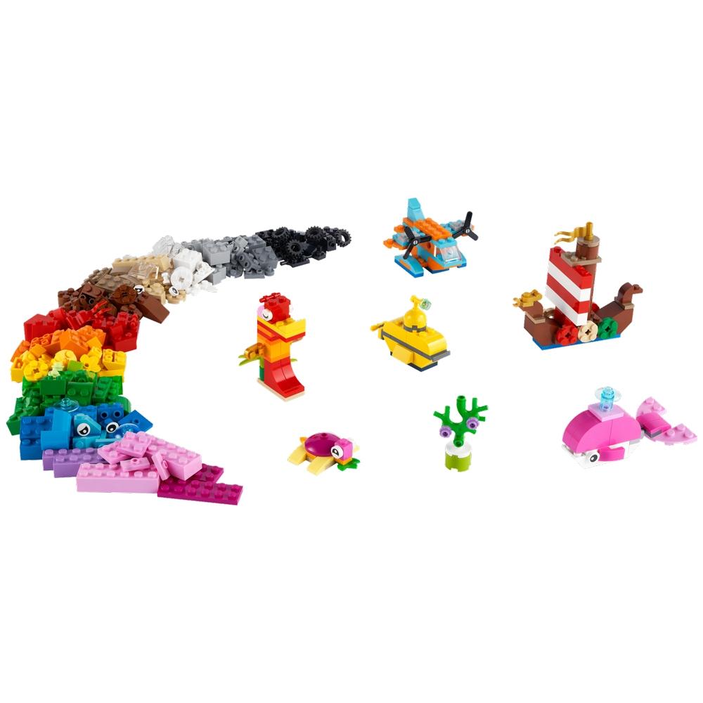 Đồ Chơi Lắp Ráp Lego Classic 11018 - Creative Ocean Fun (333 Mảnh Ghép)