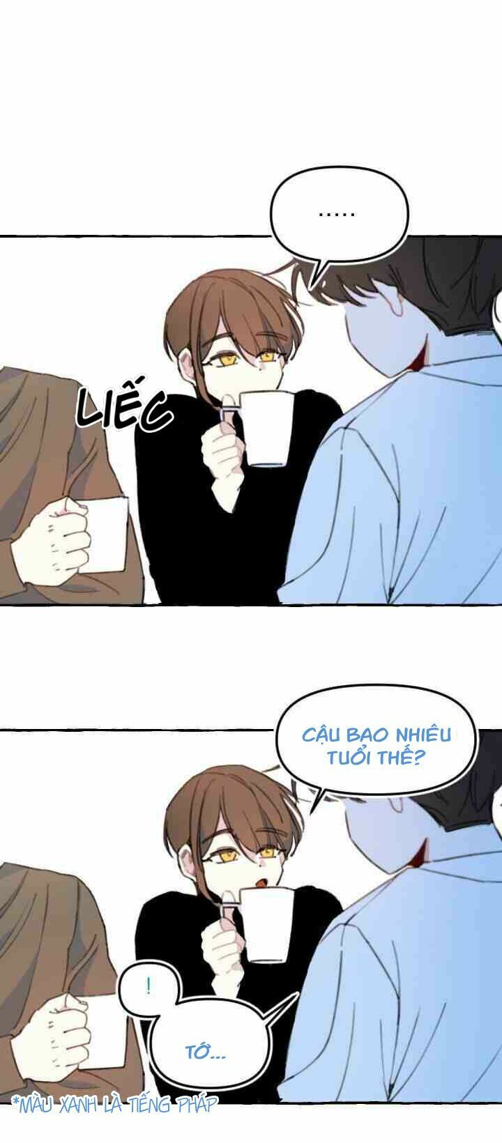 lời yêu thì cần app để dịch không? chapter 2 14