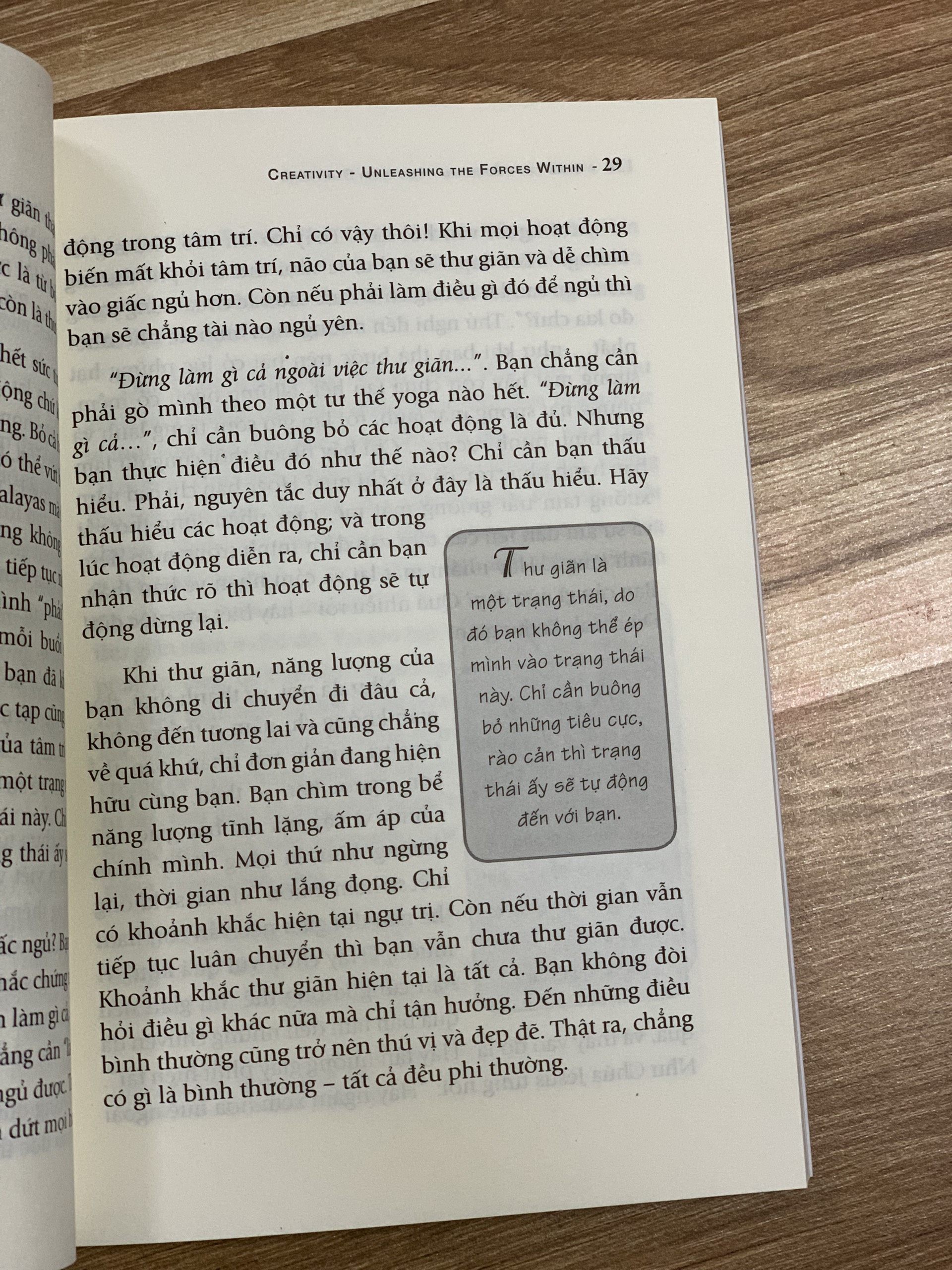 Sáng tạo - Bừng cháy sức mạnh bên trong