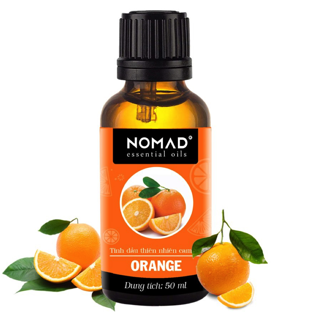 Hình ảnh Tinh Dầu Thiên Nhiên Hương Cam Tươi Nomad Essential Oils Orange 100ml