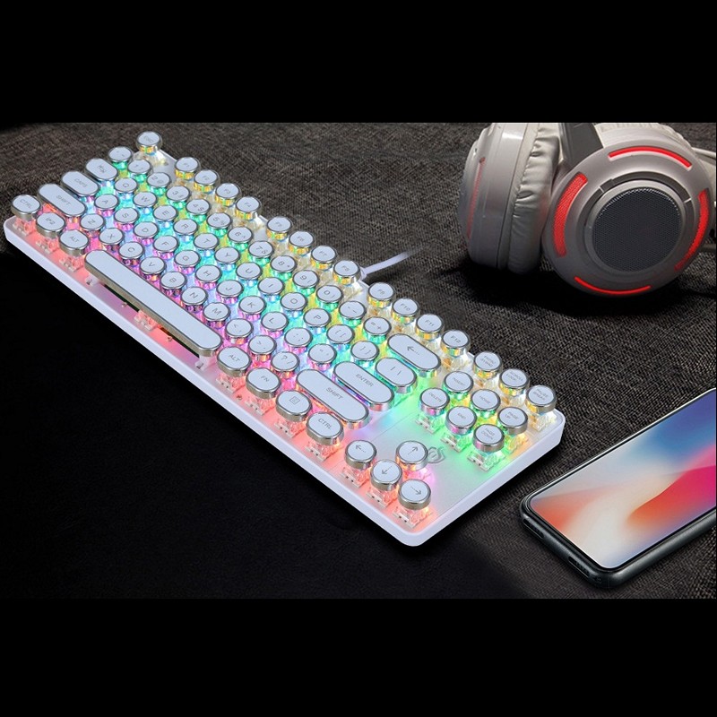 Bàn Phím Cơ E917 Gaming - Led xuyên phím có hotswap cho máy tính , laptop hàng nhập khẩu