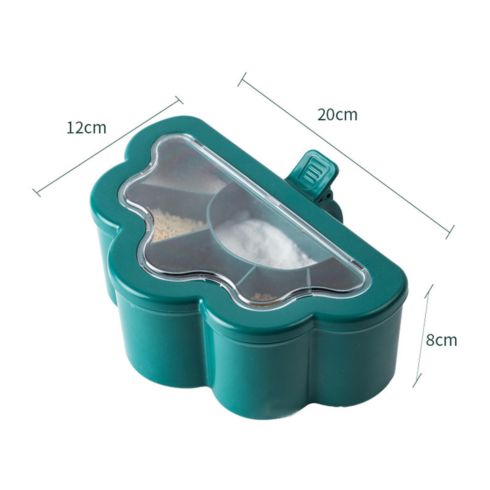Spice Storage Container Durable Seasoning Box for Baking Restaurant Supplies