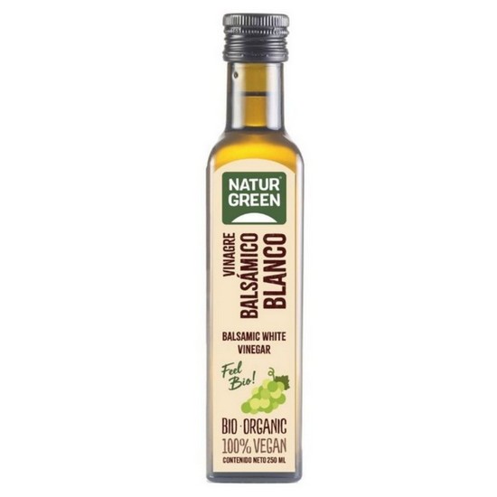 Giấm Balsamic Trắng Hữu Cơ 250ml - Naturgreen Organic Balsamic White Vinegar