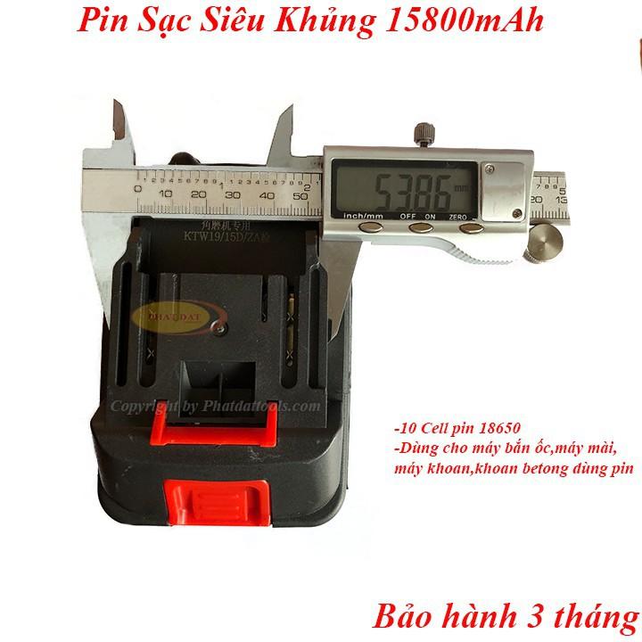 Pin cho máy bắt ốc pin máy mài pin 10 cell