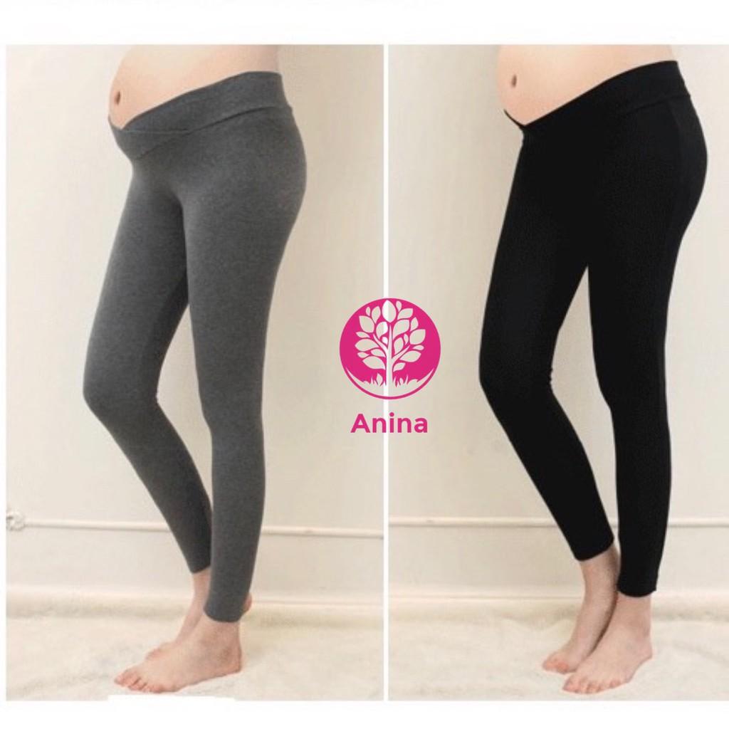 Quần bầu dài legging cạp chéo đẹp thoải mái tiện lợi QB1111