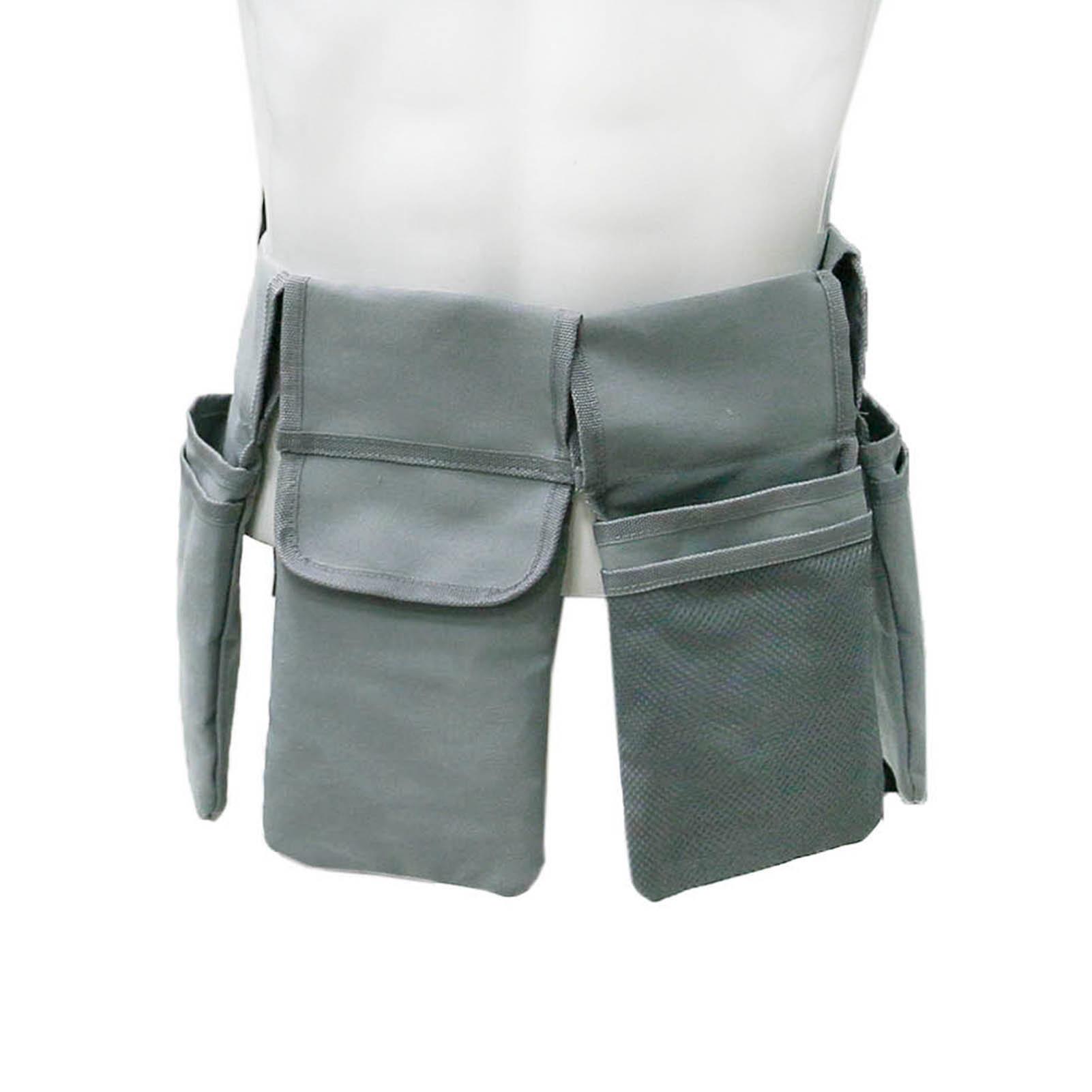 Đai thắt lưng đựng dụng cụ làm vườn với 4 túi kích thước vừa và nhỏ không thấm nước