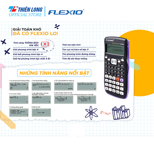 Máy tính khoa học Flexio FX680VN