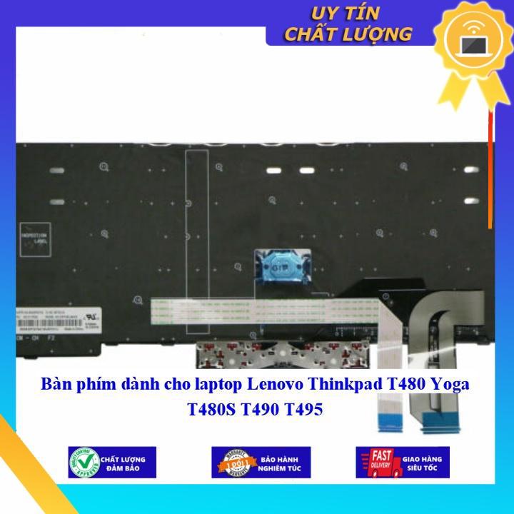 Bàn phím dùng cho laptop Lenovo Thinkpad T480 Yoga T480S T490 T495 - Hàng Nhập Khẩu New Seal