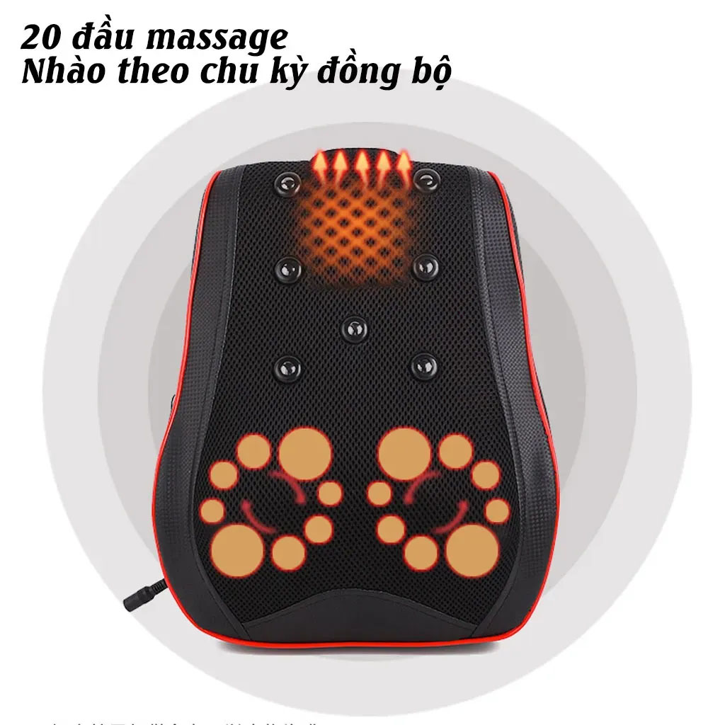 Gối massage cổ vai gáy mẫu mới 202....