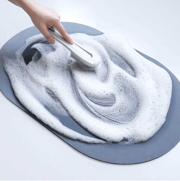 Thảm Hình Bầu Dục Bathroom Chống Trượt 60x40cm