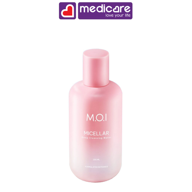 Nước tẩy trang M.O.I micellar deep cleansing water 250ml