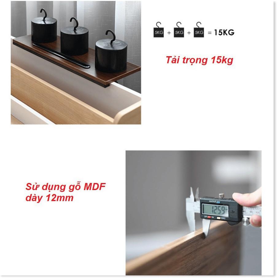 Kệ gỗ treo màn hình làm việc Laminate