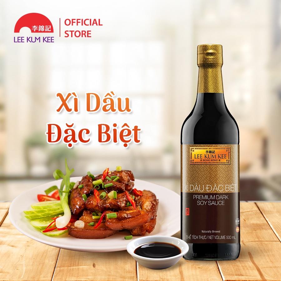 Xì dầu đặc biệt Lee Kum Kee Premium Dark Soy Sauce 1,75L