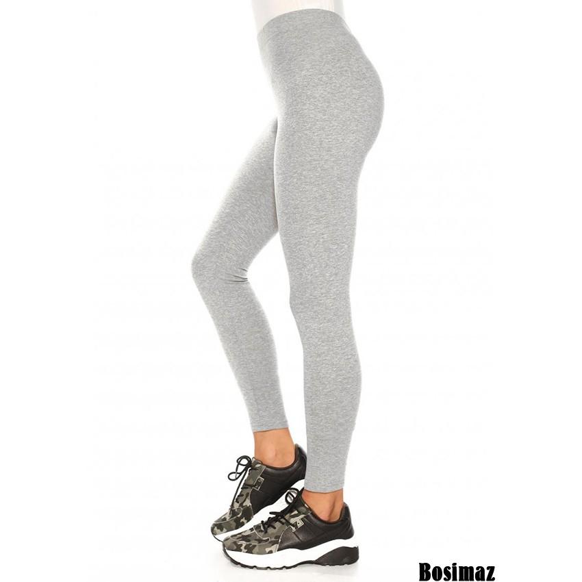 Quần Legging Nữ Bosimaz MS015 dài không túi cao cấp, thun co giãn 4 chiều, vải đẹp dày, thoáng mát không xù lông.