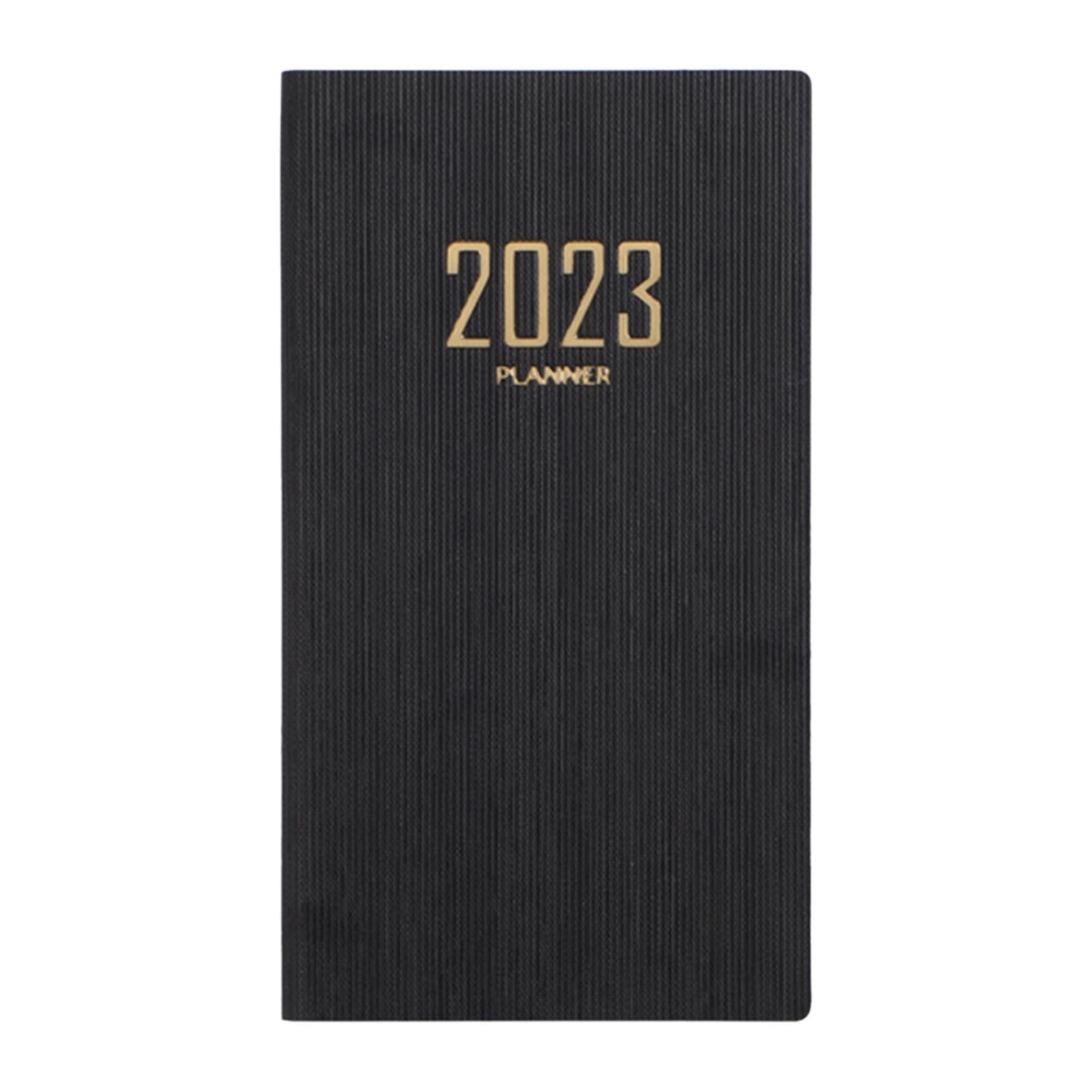 2Pcs Daily Account Monthly Notebook Planner Appointment Calendar for Travel