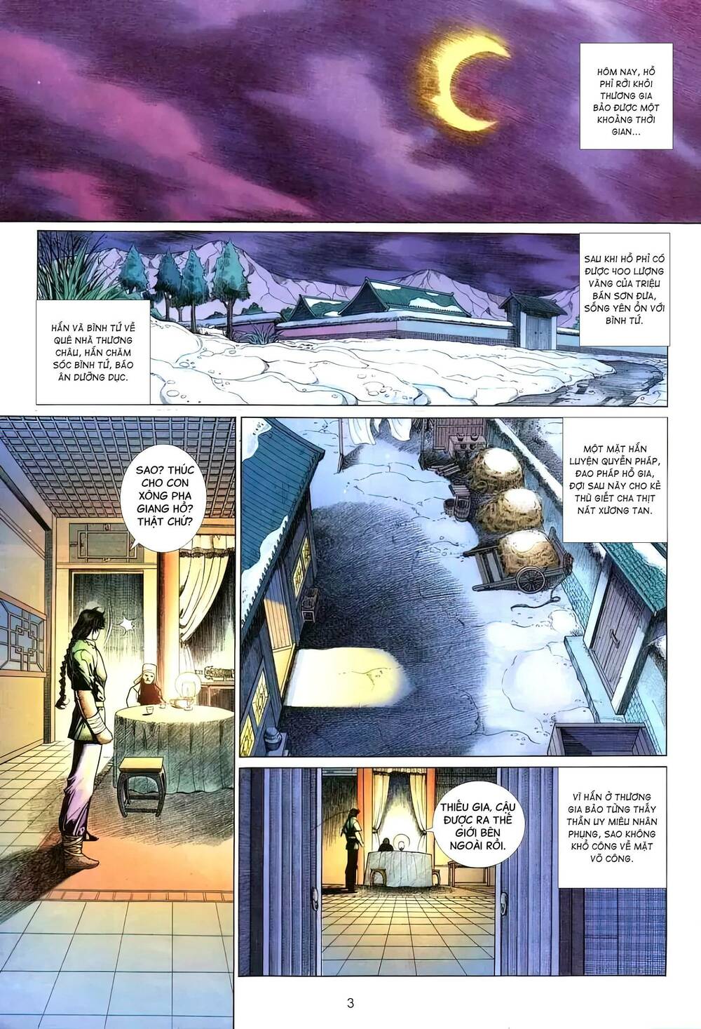 tuyết sơn phi hồ - mã vinh thành chapter 15 3