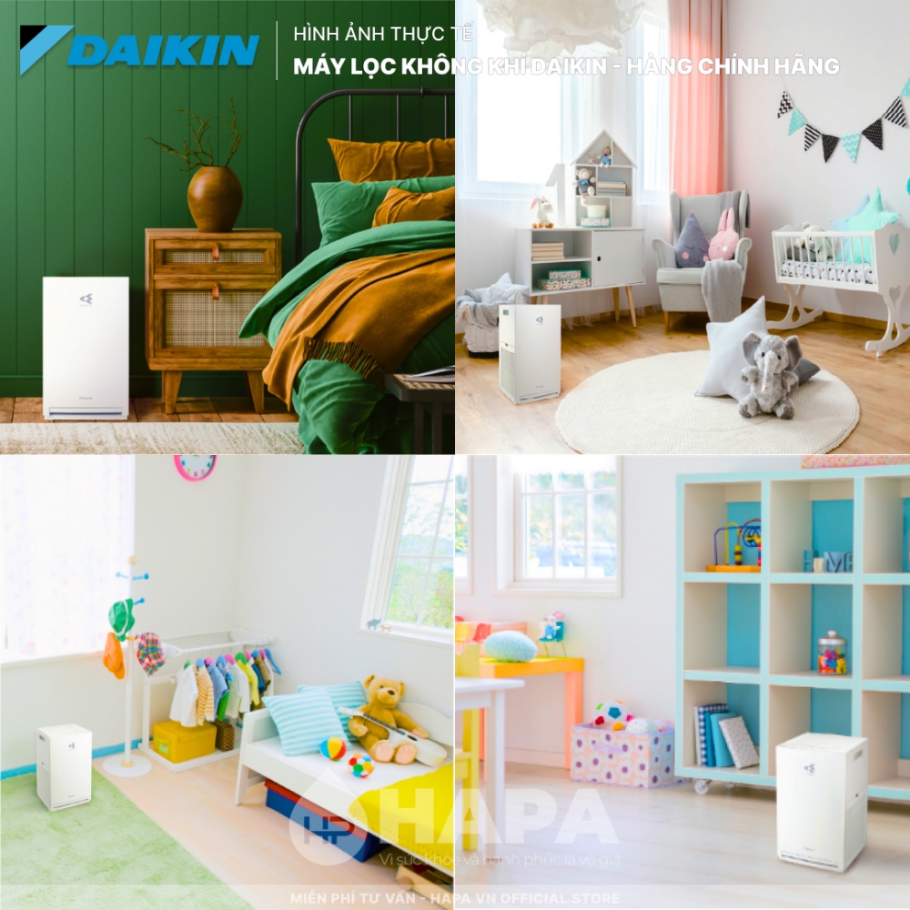 Máy Lọc Không Khí DAIKIN MC30YVM7 Phòng &lt; 23m2 Công nghệ HEPA &amp; Streamer - Hàng Chính Hãng DAIKIN