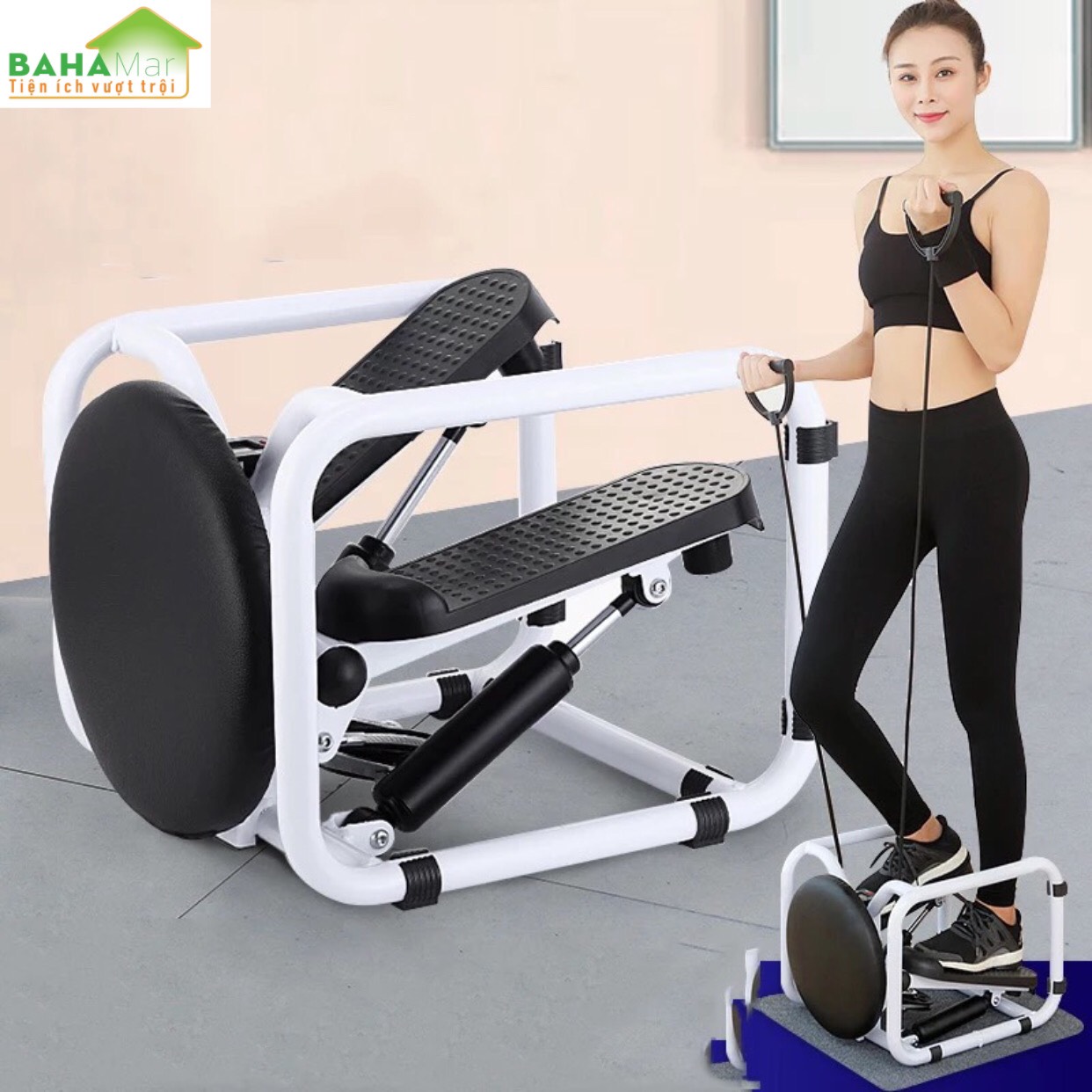 GHẾ TẬP THỂ HÌNH XOẮN ĐA CHỨC NĂNG - MÁY TẬP GYM MINI TẠI NHÀ